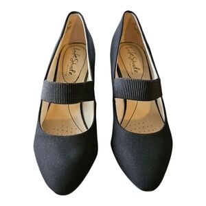 Life Stride Black Loafers with Strap